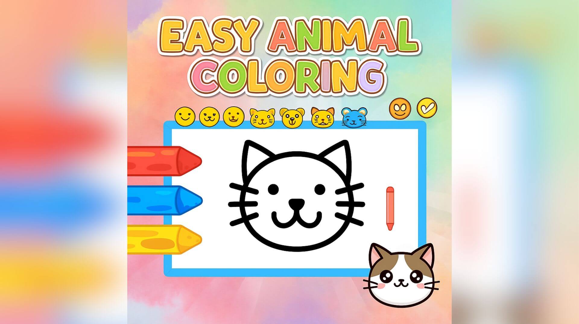 Easy Animal Coloring